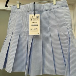 Zara pleated skirt